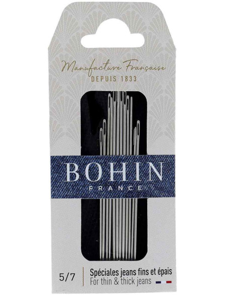 Aghi per jeans Bohin
