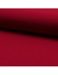Tessuto jersey milano viscosa - Rosso scuro