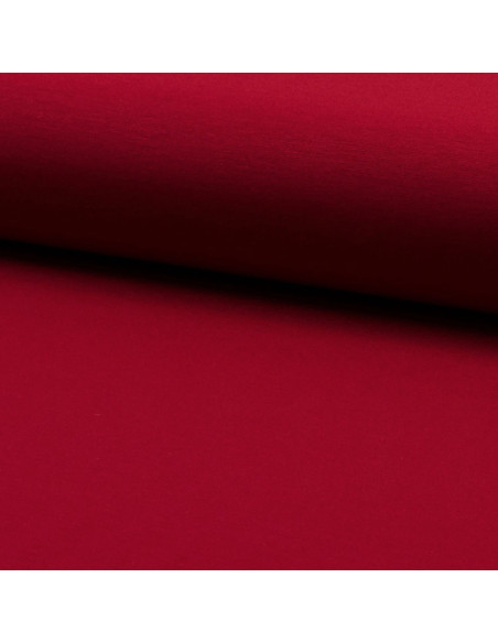 Tessuto jersey milano viscosa - Rosso scuro
