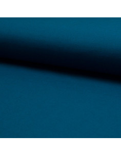 Tessuto jersey milano viscosa - Blu petrolio