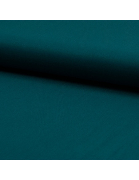 Tessuto twill di viscosa - Blu petrolio