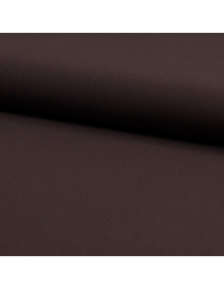 Tessuto twill di viscosa - Marrone scuro