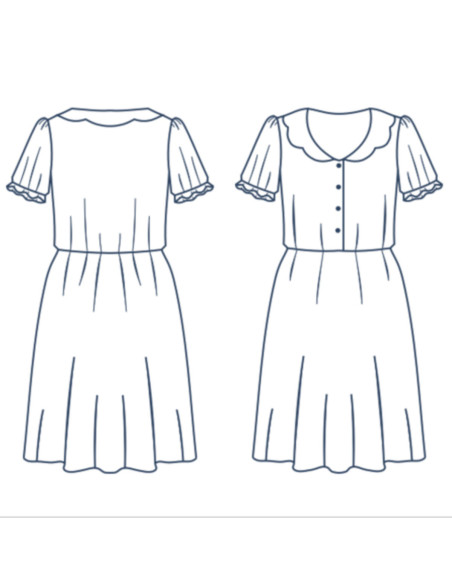 Modello di abito - Comète - Lise Tailor