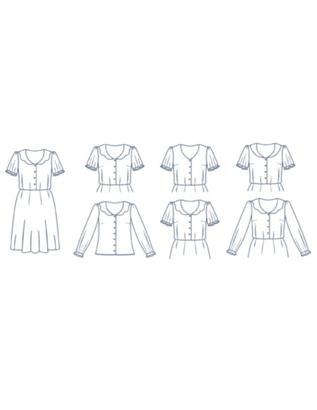 Modello di abito - Comète - Lise Tailor