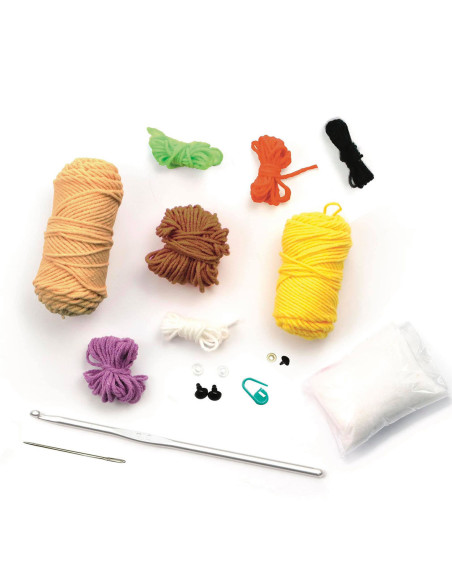 Kit per uncinetto amigurumi - Mochi il castoro