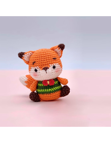 Kit uncinetto amigurumi - Taku la volpe