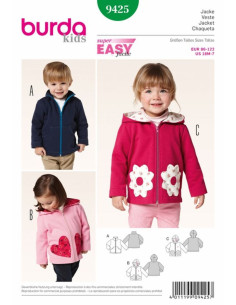 Modello di giacca - Burda 9425