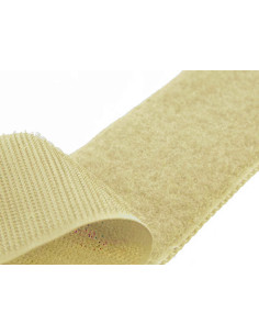 Nastro autoadesivo da cucire beige largo 20 mm al metro