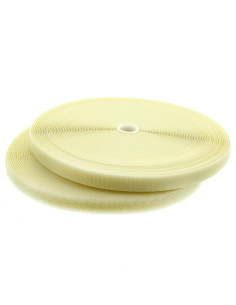 Nastro autoadesivo da cucire écru largo 20 mm rotolo da 25 metri