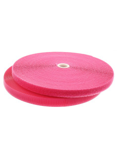 Nastro autoadesivo da cucire fucsia largo 20 mm rotolo da 25 metri