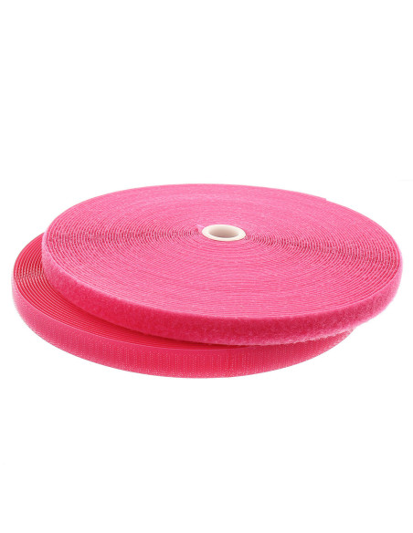 Nastro autoadesivo da cucire fucsia largo 20 mm rotolo da 25 metri