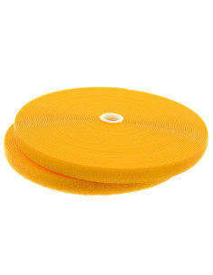 Nastro autoadesivo da cucire giallo, largo 20 mm, rotolo da 25 metri.