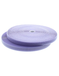 Nastro autoadesivo da cucire color malva, largo 20 mm, rotolo da 25 metri.