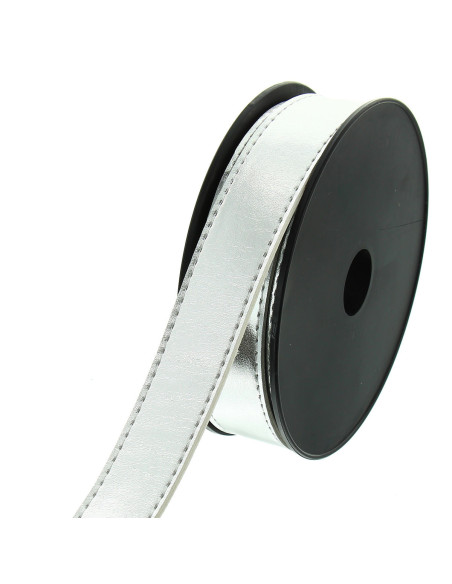 Cinturino similpelle - Argento