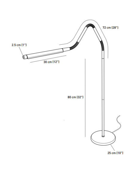 Lampada da terra Daylight Electra