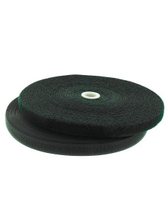 Nastro autoadesivo da cucire verde bottiglia largo 20 mm rotolo da 25 metri