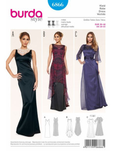 Modello di abito - Burda 6866