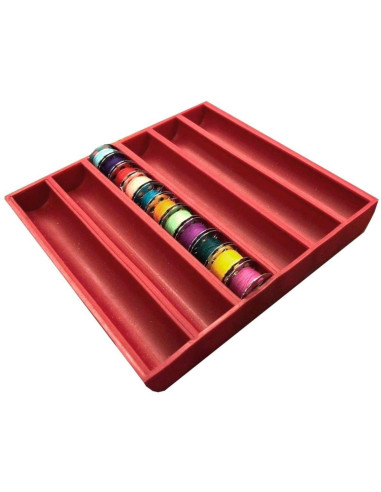Quadrato per lo stoccaggio delle bobine Bobbin Saver 2