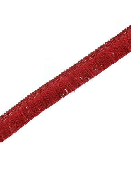 Frangia deluxe 30 mm - Rosso