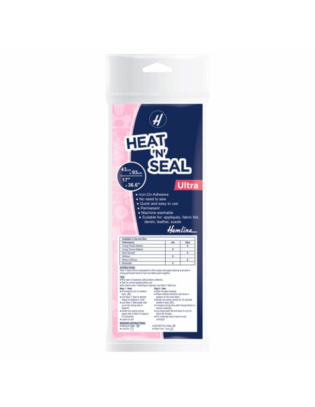 Carta termoadesiva per applicazioni, quilting e cucito 43 cm x 93 cm - Ultra