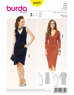 Modello di abito - Burda 6829