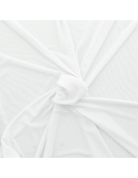 Tessuto lingerie Powermesh - Bianco