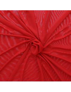 Tessuto lingerie Powermesh - Rosso