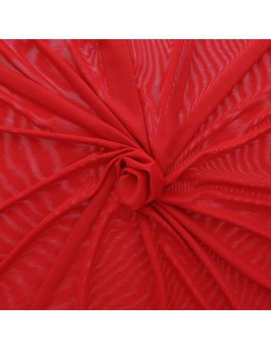 Tessuto lingerie Powermesh - Rosso