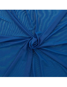 Tessuto lingerie Powermesh - Blu reale