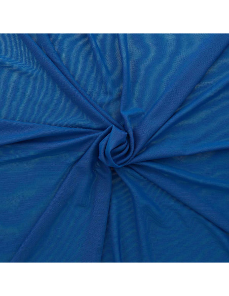 Tessuto lingerie Powermesh - Blu reale