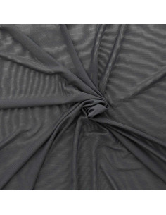 Tessuto lingerie Powermesh - Grigio scuro