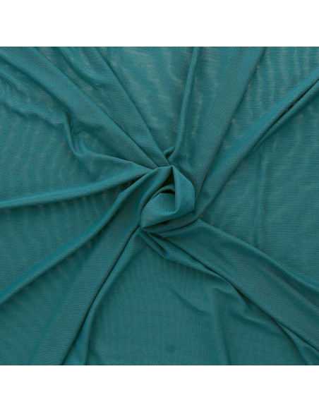 Tessuto lingerie Powermesh - Blu petrolio scuro