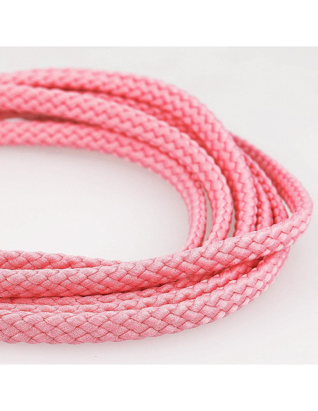 Anorak con cordoncino piatto - Rosa confetto