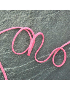 Anorak con cordoncino piatto - Rosa confetto 2