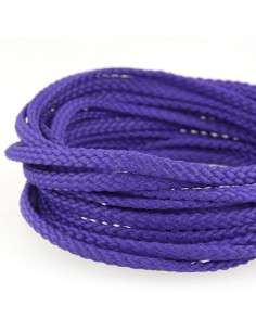 Anorak con cordino piatto - Viola