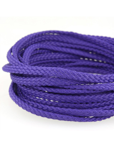 Anorak con cordino piatto - Viola