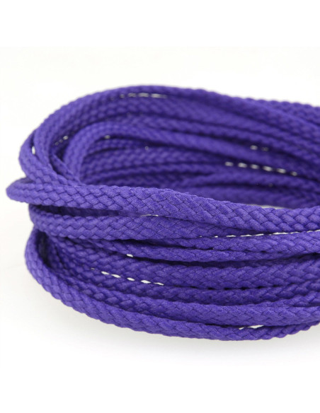 Anorak con cordino piatto - Viola