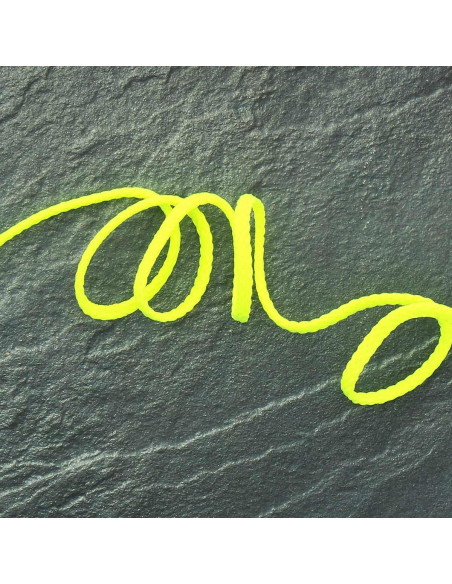 Anorak con cordino piatto - Giallo fluorescente