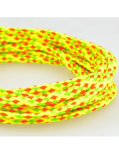 Anorak con cordoncino piatto - Multicolore fluorescente