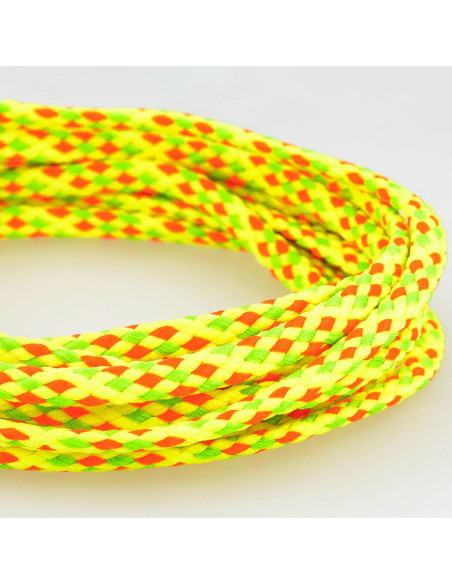 Anorak con cordoncino piatto - Multicolore fluorescente
