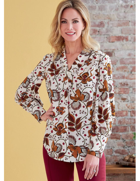 Modello di top - Butterick 6855