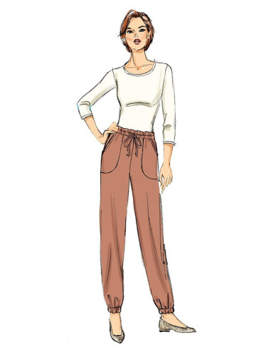 Modello di pantaloni - Butterick 6865