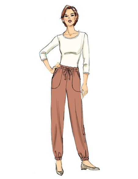 Modello di pantaloni - Butterick 6865