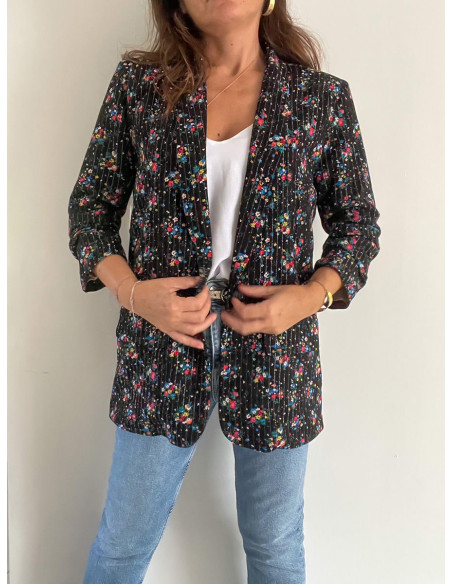 Modello di giacca Julia - Clématisse Pattern