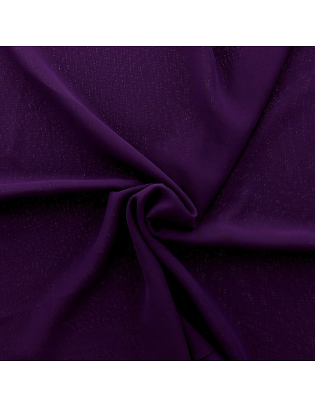 Tessuto chiffon - Viola
