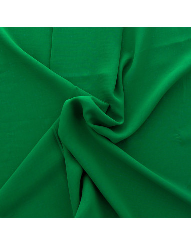 Tessuto chiffon - Verde prato