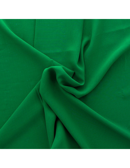 Tessuto chiffon - Verde prato