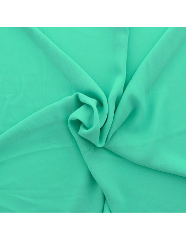 Tessuto chiffon - Verde menta