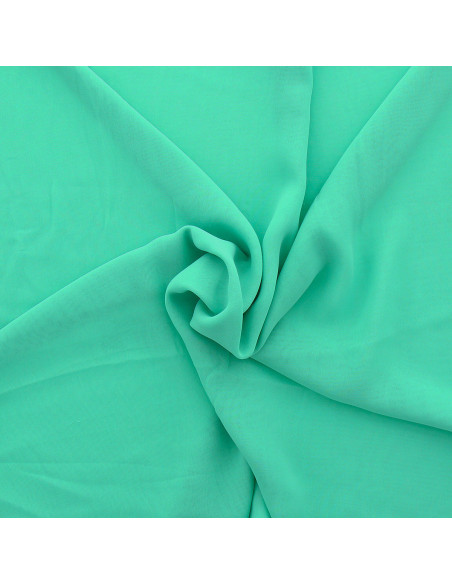 Tessuto chiffon - Verde menta