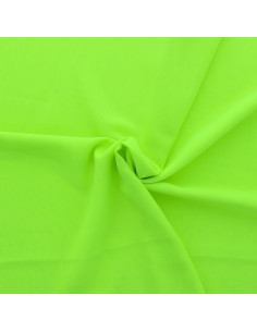 Tessuto chiffon - Giallo fluo